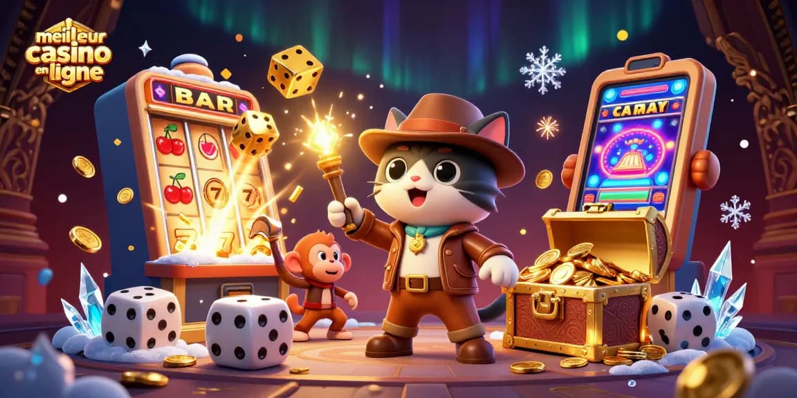 Jouez au meilleur casino en ligne avec une aventure dynamique dans un temple rempli de trésors.
