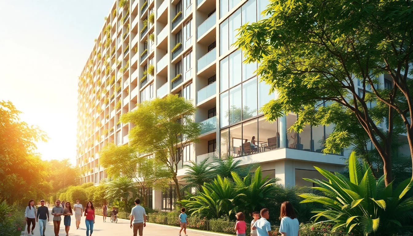 Showcase of the luxurious Tampines St 95 EC, highlighting its modern design and community-friendly atmosphere.