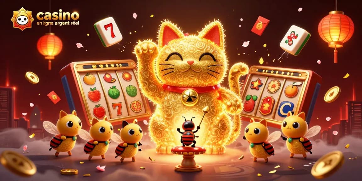 Déclencher l'adrénaline au casino en ligne argent réel avec cette illustration d'animation colorée.