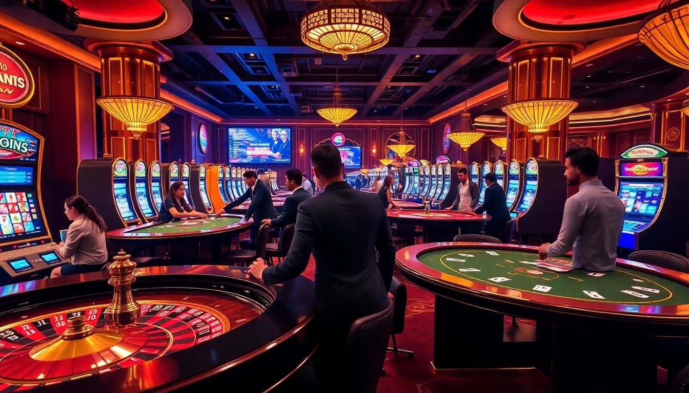 Enjoying thrilling games at a reputable casino, promoting nhà cái uy tín with high-quality betting options.