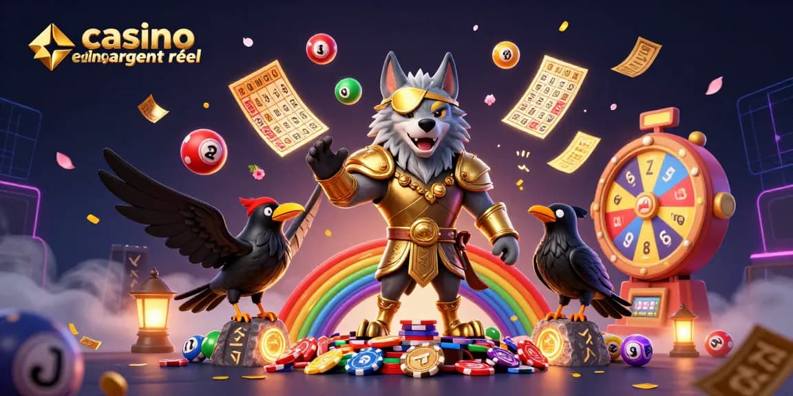Profitez du plaisir de casino en ligne argent réel avec ce vibrant loup Odin et loteries dynamiques.