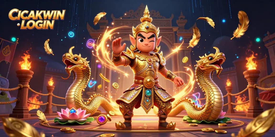CICAKWIN LOGIN: Engage with thrilling casino experiences led by a mythical guardian and enchanted companions.