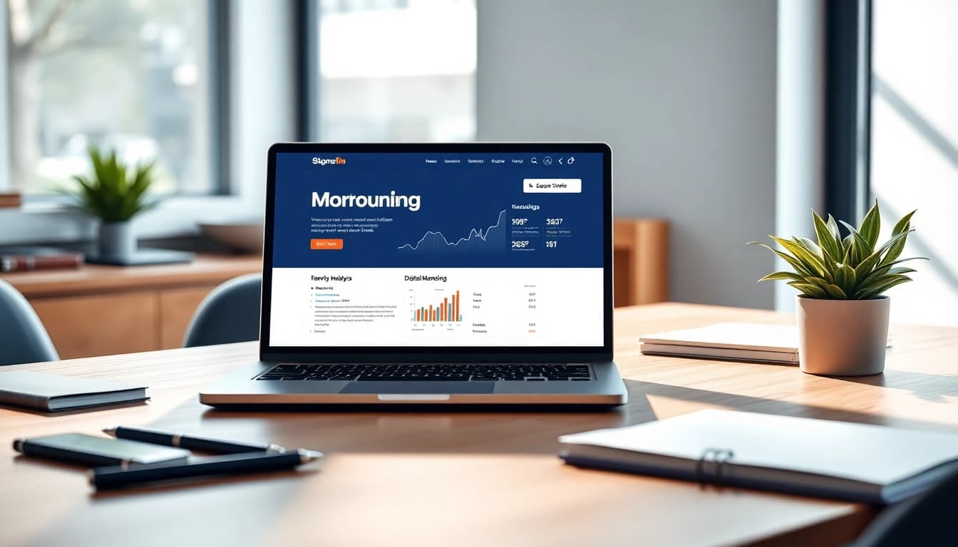 Jelajahi https://152.42.170.247 dengan analisis pemasaran digital terbaik di latar belakang modern.
