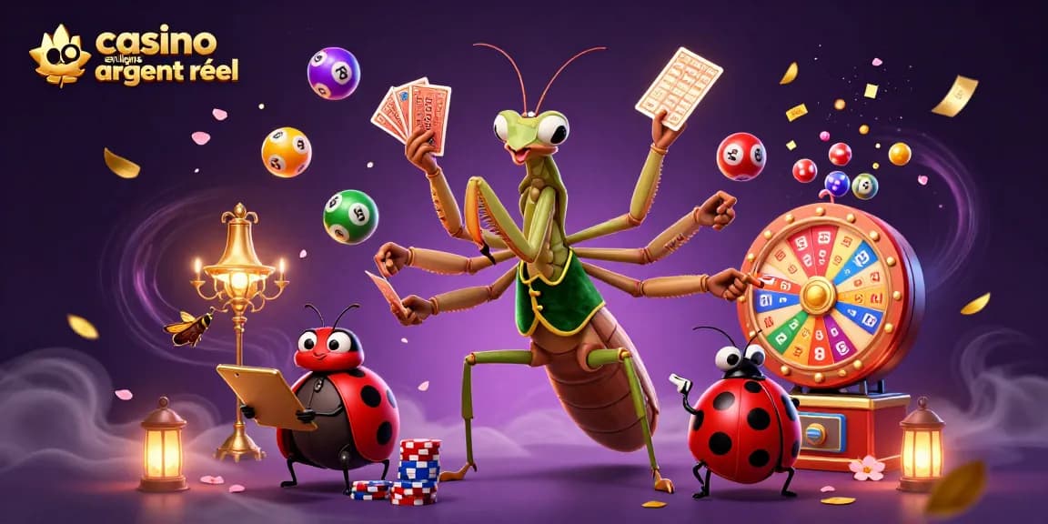 Découvrez des jeux de casino en ligne argent réel avec une ambiance festive et animée.