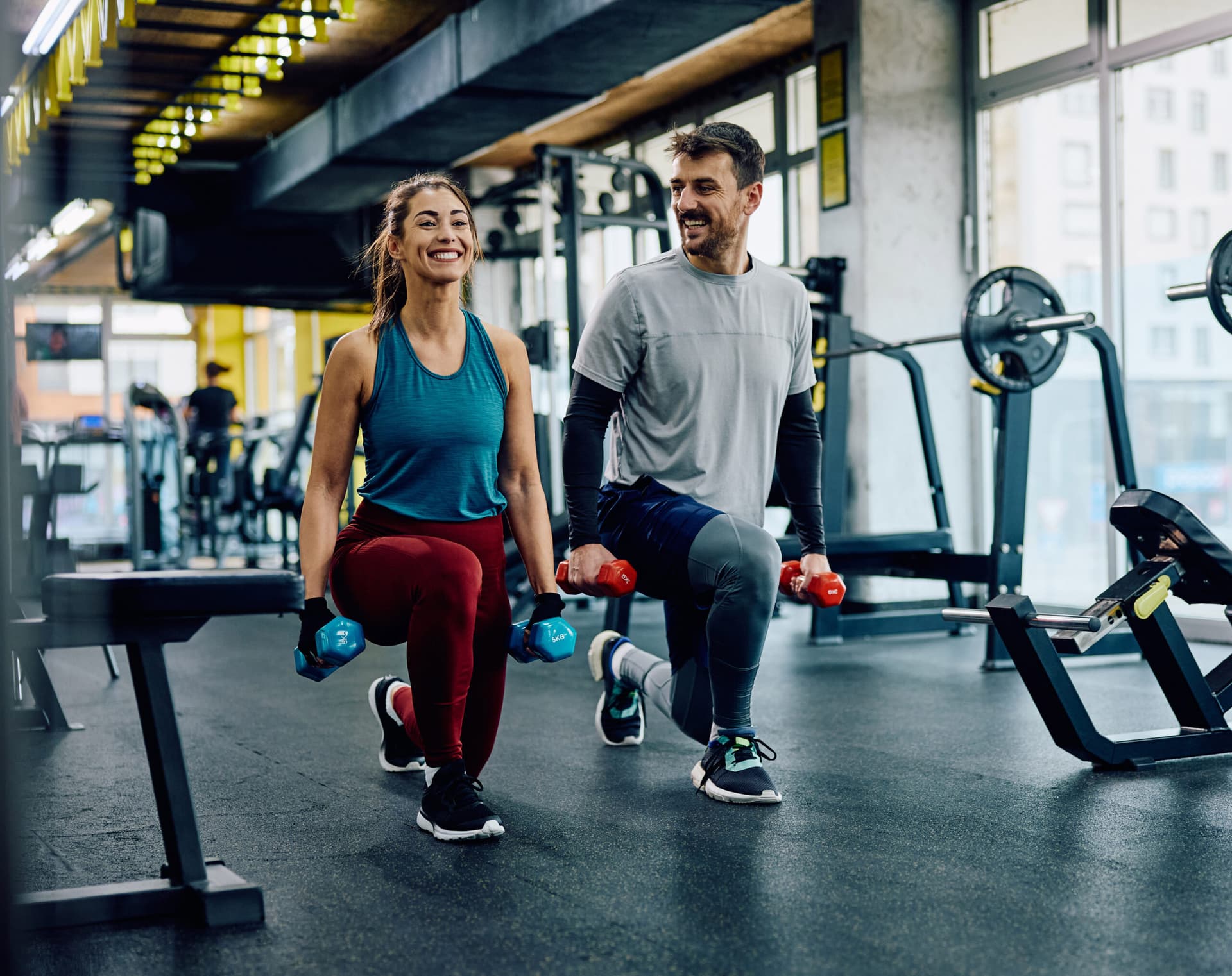 Colored barbell – Stylish and Durable Barbells for Gyms | YINUO SPORT