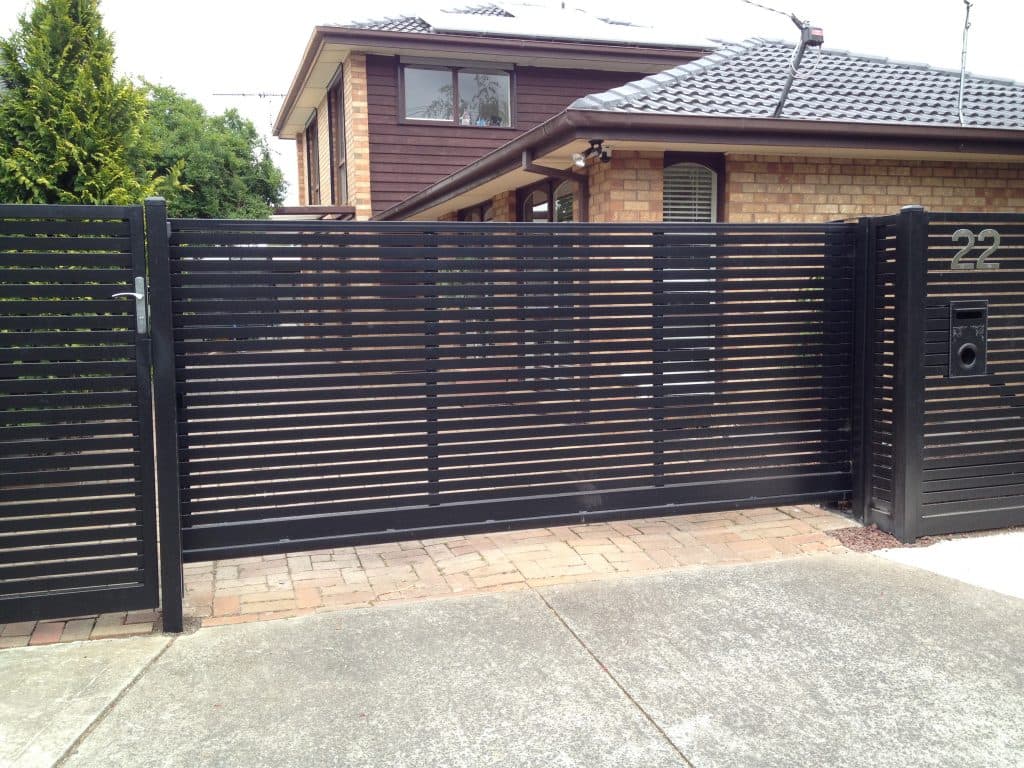 Swing Gates Melbourne Designed for Style &amp; Security | First Choice Gates