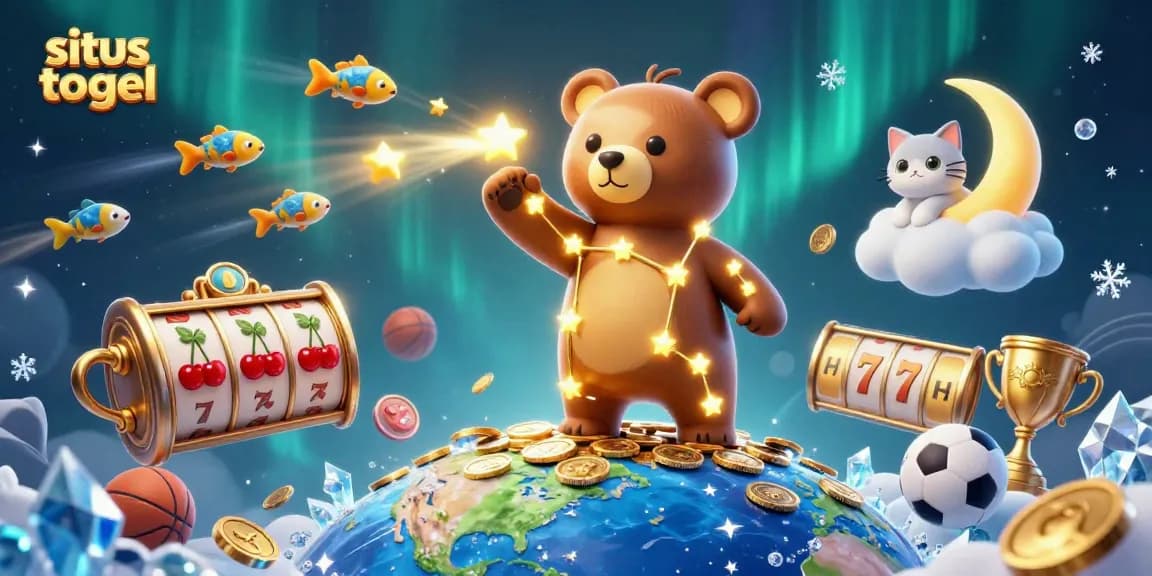 Experience thrilling action at situs togel with vibrant casino elements and lucky characters!