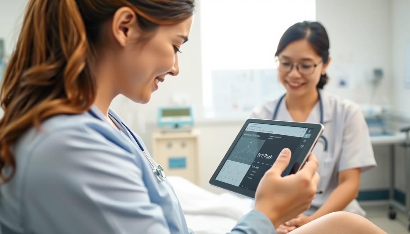Analyze esther park shadow health objective data during a detailed patient assessment.