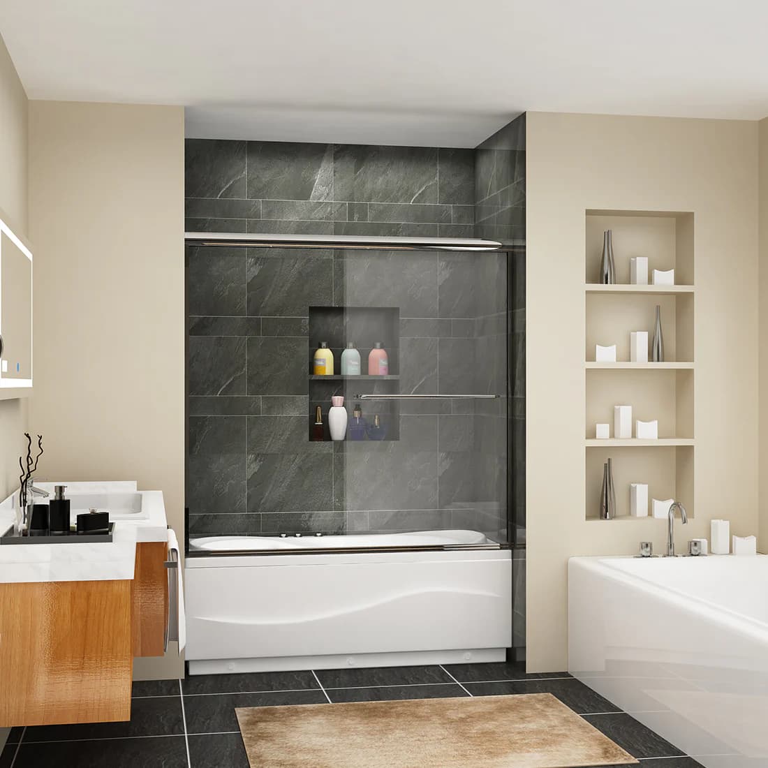 Sliding Tub Door Designs to Modernize Your Bathroom