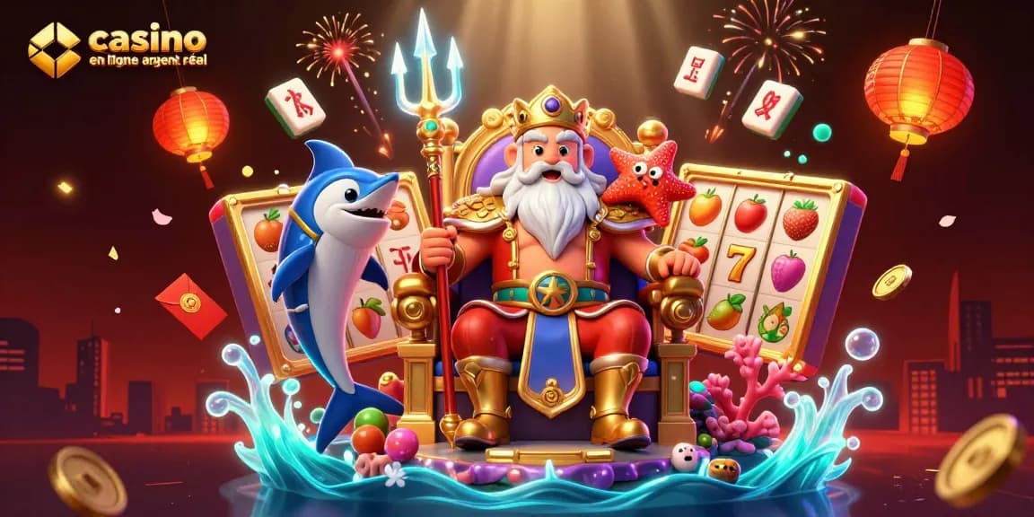 Plongez dans l'univers du casino en ligne argent réel avec Neptune et ses richesses.