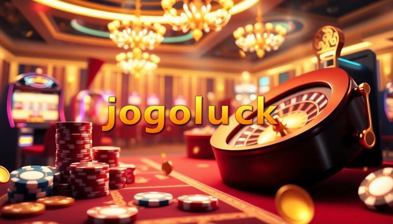 Experience the thrill of Jogoluck's luxurious online casino with vibrant games and interfaces.