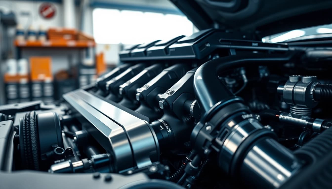 View of the BMW G8X S58 Port Injection system highlighting its performance features.