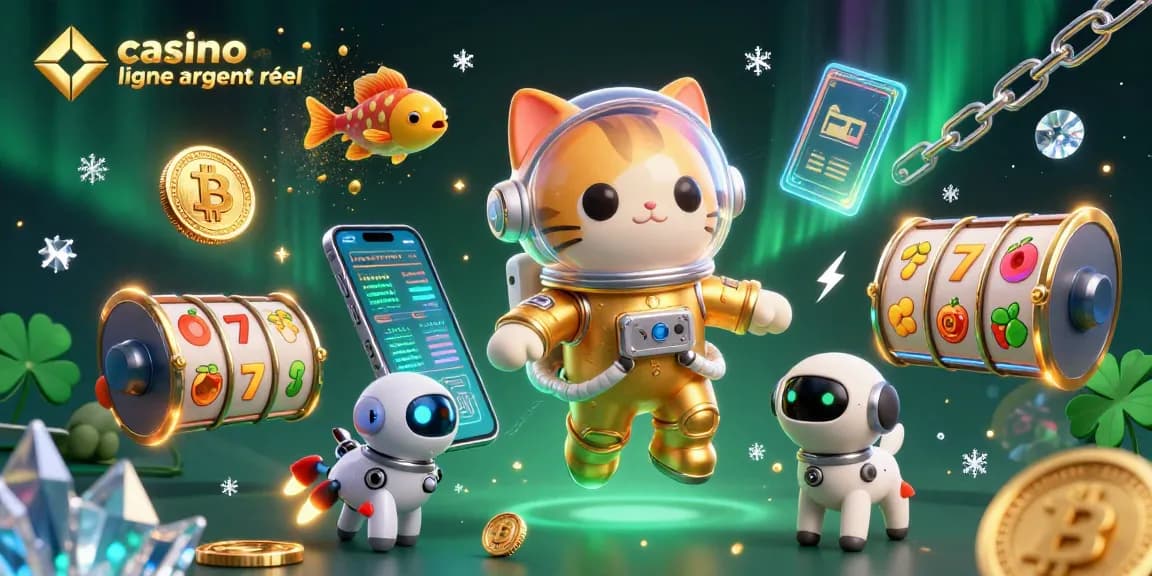 Vivez l'excitation du casino en ligne argent réel avec des personnages animés captivants dans un univers intergalactique.