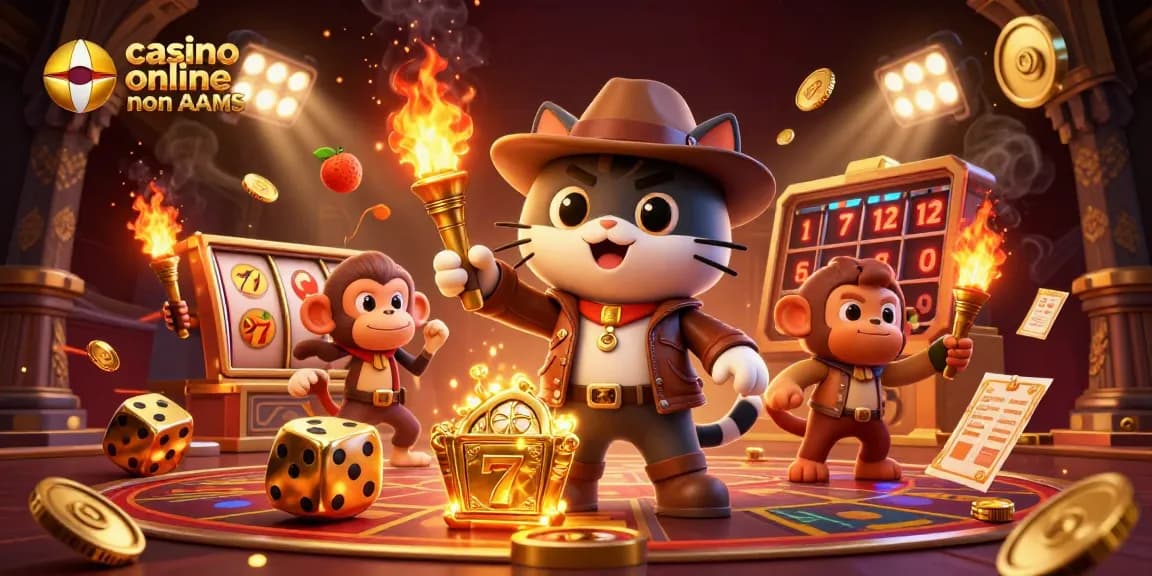Scopri i migliori bonus dei casino online non AAMS per il 2026 con questa illustrazione coinvolgente.