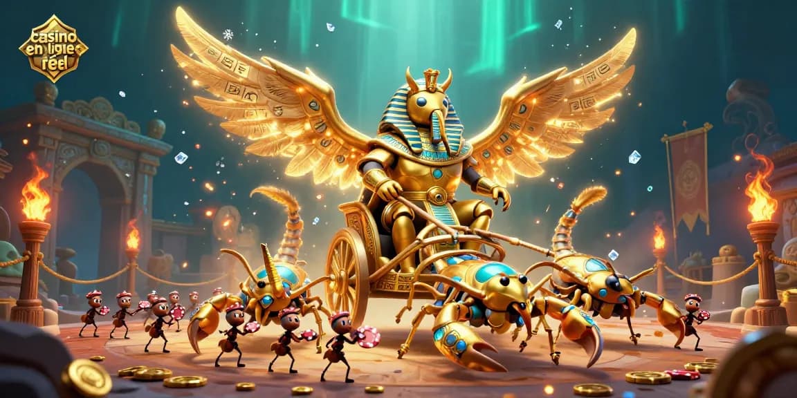 Jouer sur un casino en ligne argent réel avec des personnages fantastiques et des effets visuels captivants.