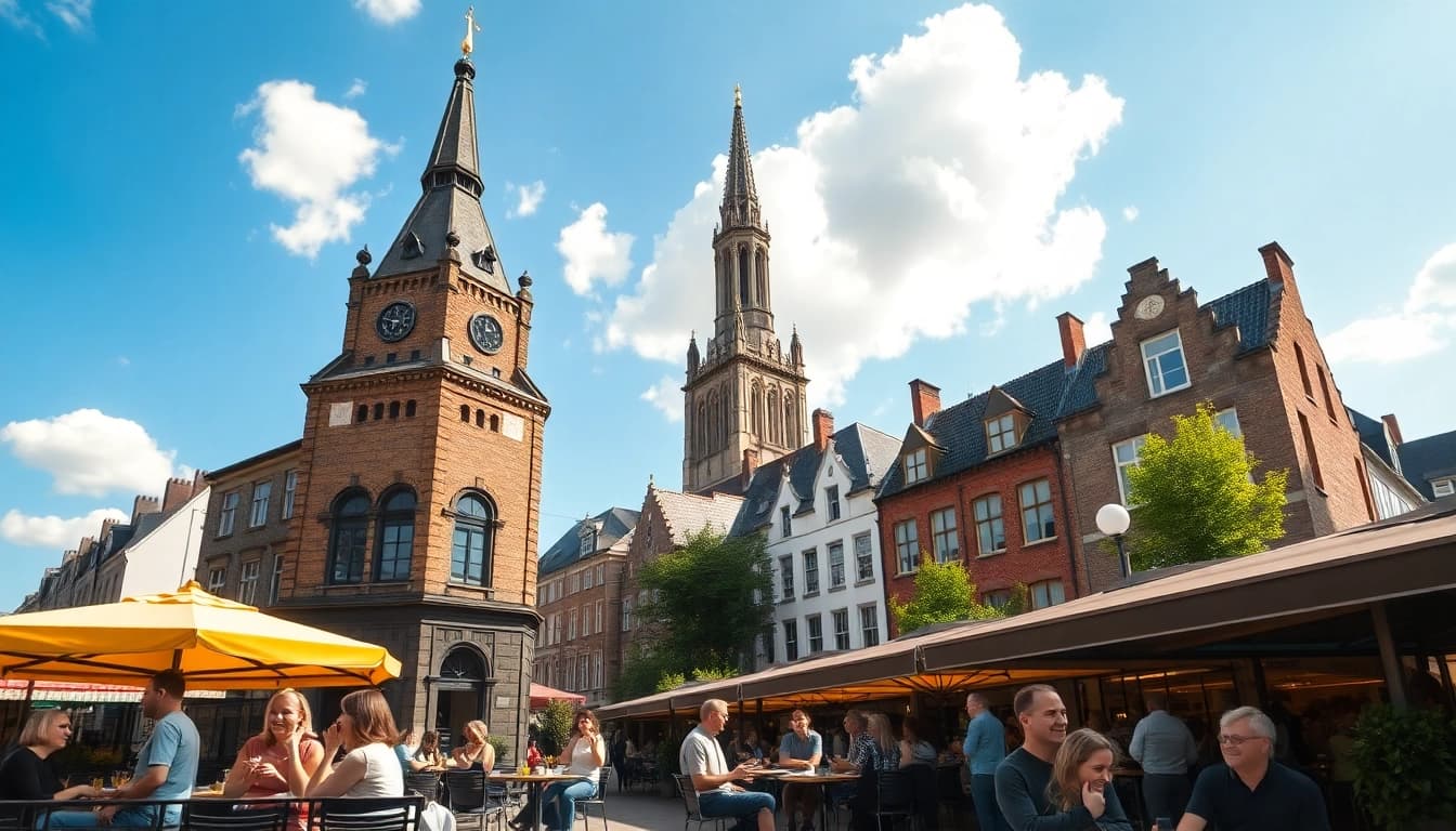 Bezoek het bruisende centrum van Utrecht met https://allesinutrecht.nl en ontdek lokale cafés en исторические достопримечательности.