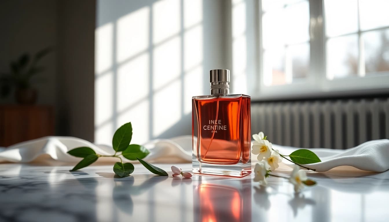 Experience the essence of Lv imagination through a luxurious fragrance presentation.