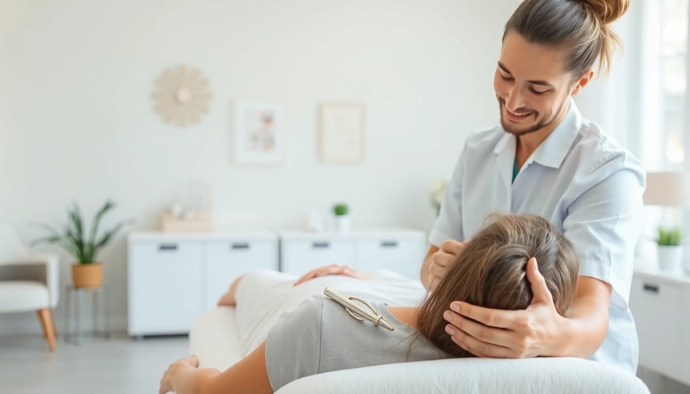 Erleben Sie Osteopathie Stuttgart in einer professionellen Therapieumgebung bei Stefanie Frank.