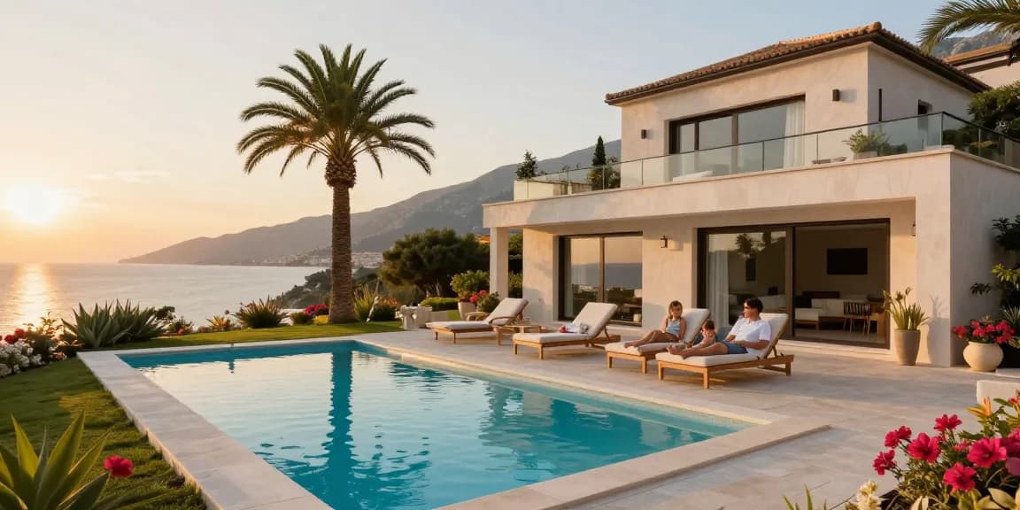 Luxury villa in Albania with pool, epitomizing real estate albania charm.