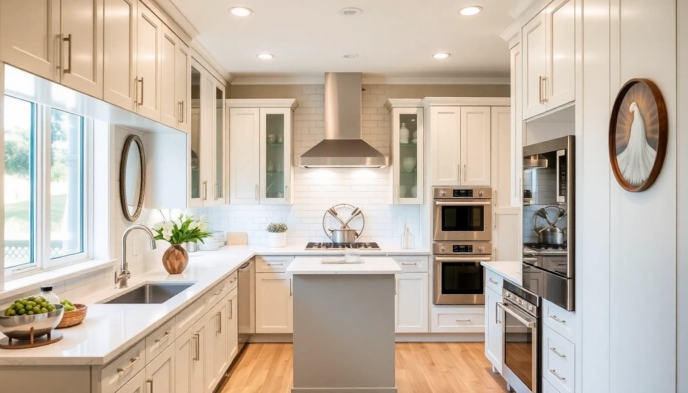 Abethu Builders transforms kitchens with modern renovations that enhance functionality and style.