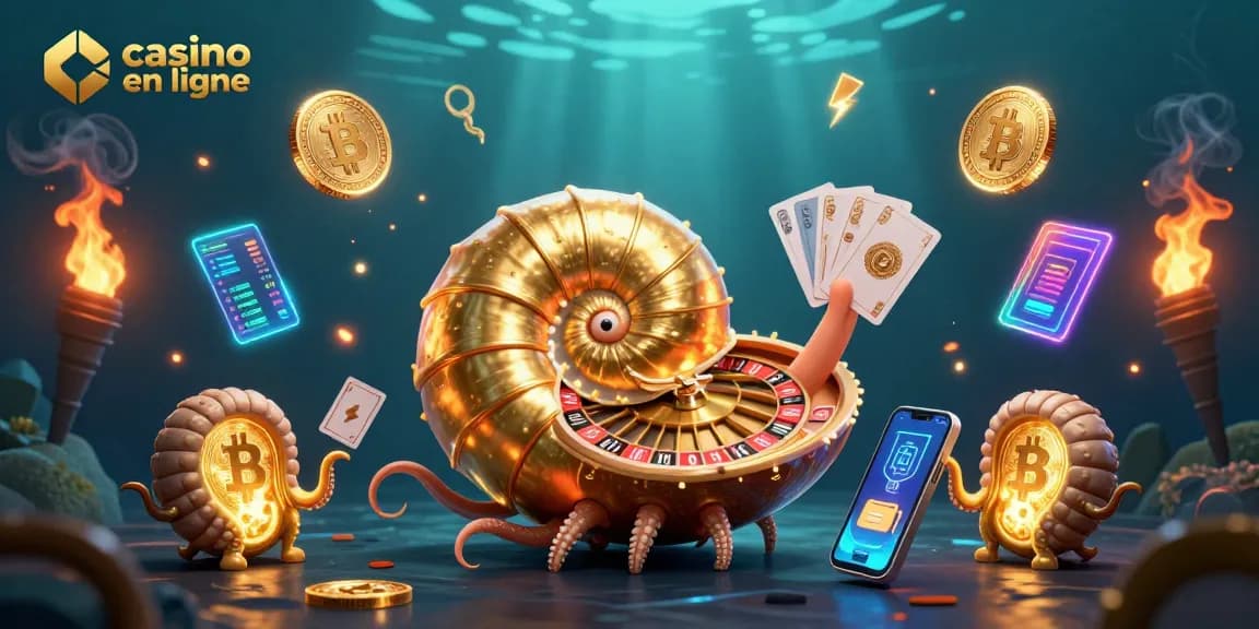 Découvrez des jeux captivants de casino en ligne avec un nautilus géant et des éléments animés