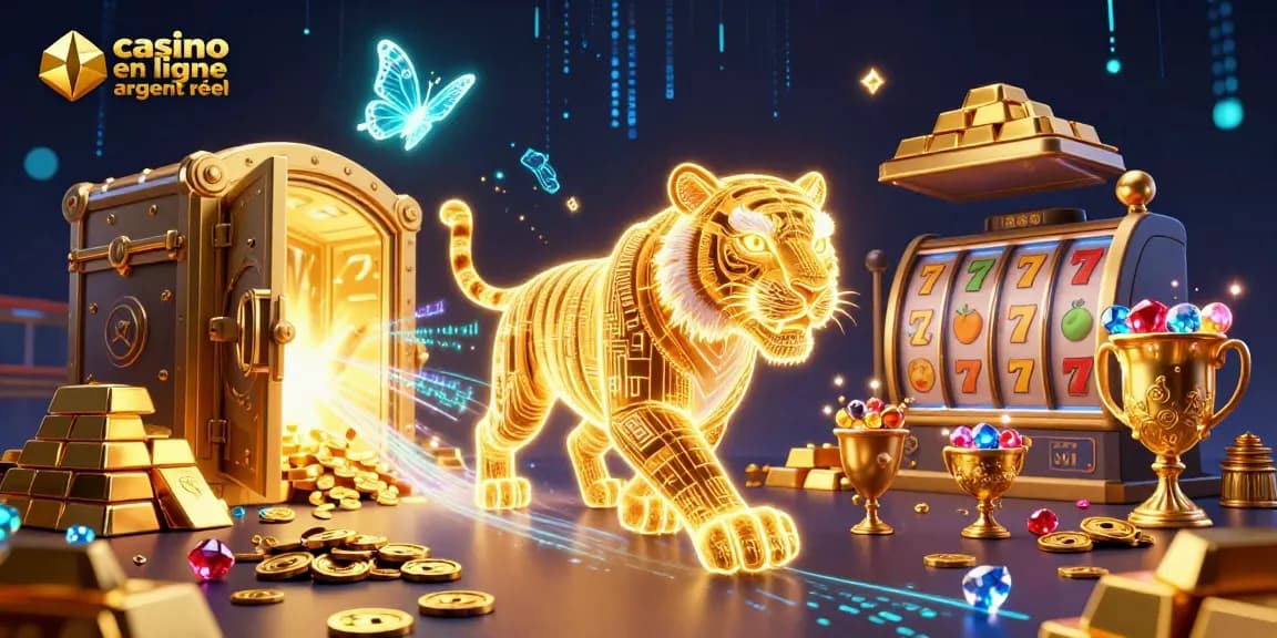 Gagnez en jouant sur un casino en ligne argent réel avec une ambiance lumineuse et dynamique.