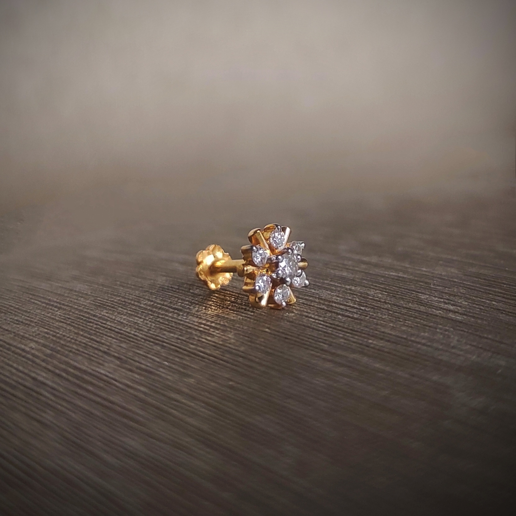 Premium Diamond nose pin with Secure Setting | London Diamond Online