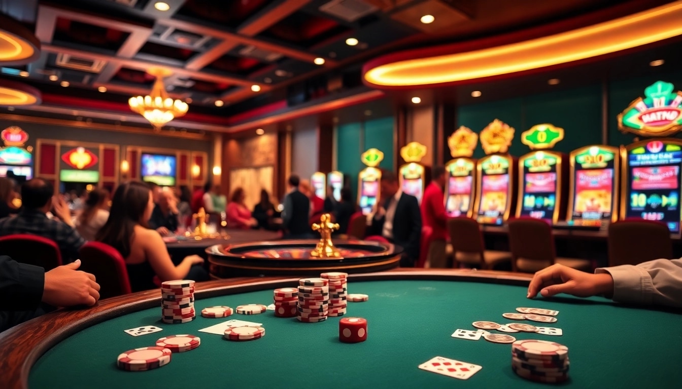Experience high-stakes poker action at https://tobet88bet.com/, where players enjoy thrilling games at a luxurious casino table.