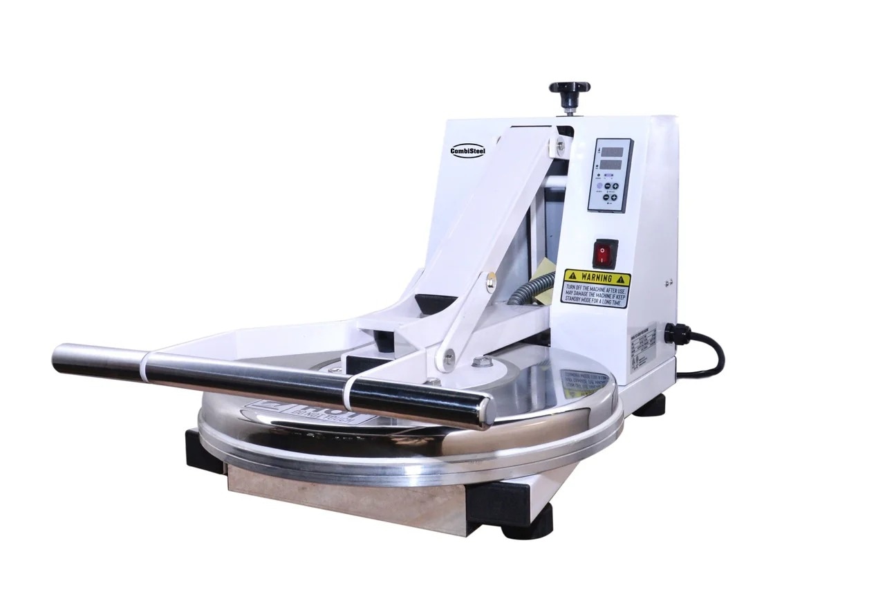 12 Inch Pizza Dough Press: Ideal for Pizzerias and Bakeries