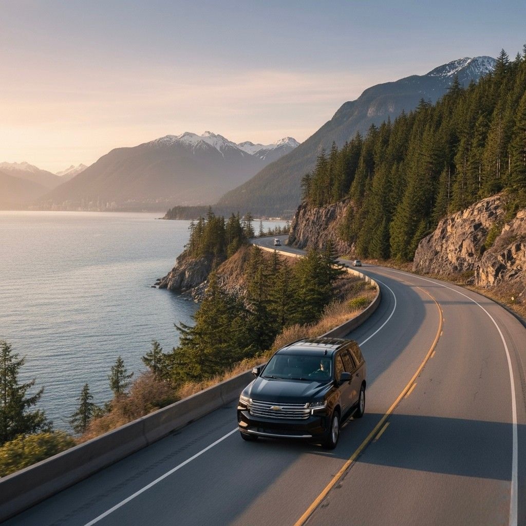 24/7 Vancouver Airport to Whistler Private Transfer Service