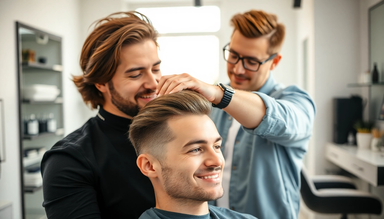 Ace of Fades 212 offers personalized hair replacement services in a bright salon.
