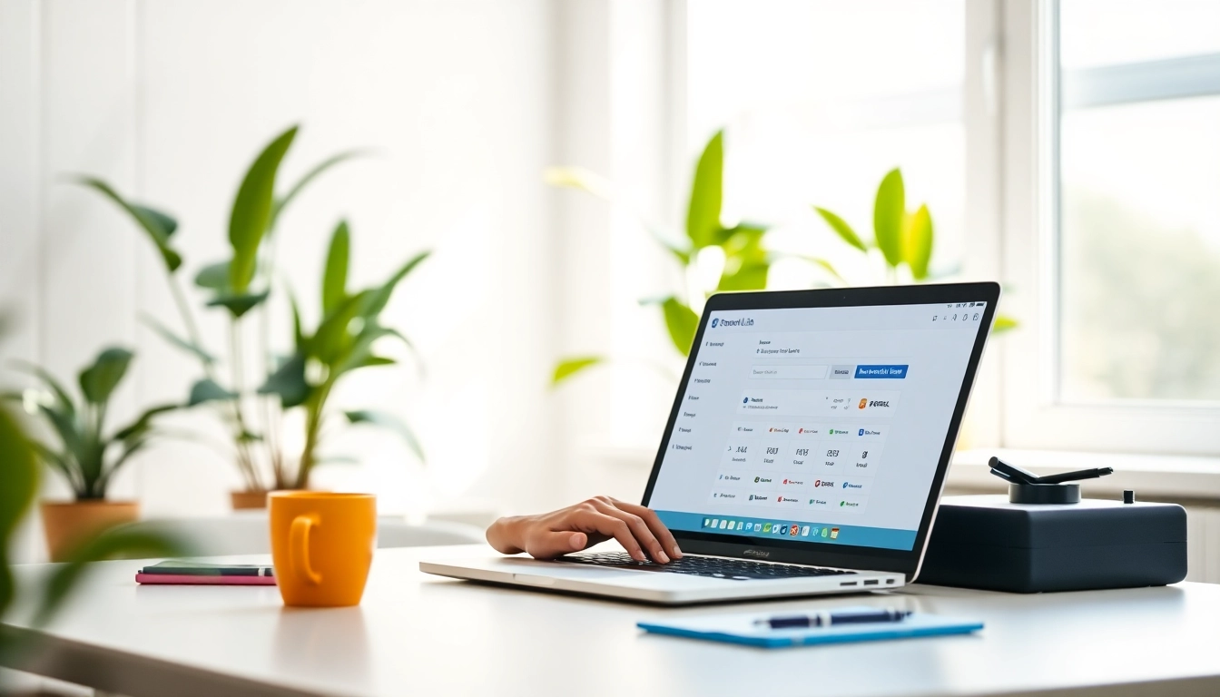 Setting up payment links for content creators in a modern workspace.