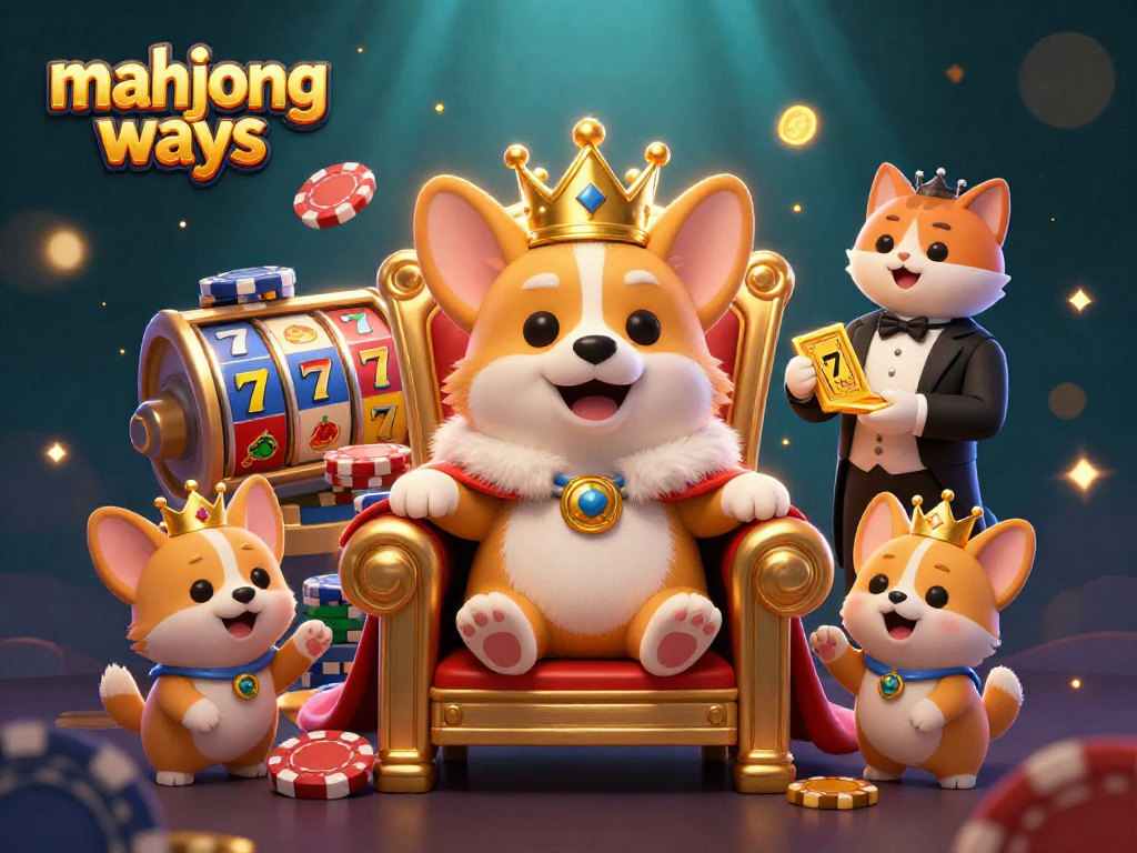 Mainkan mahjong ways dengan karakter corgi kerajaan dan slot jackpot yang menarik di kasino online.