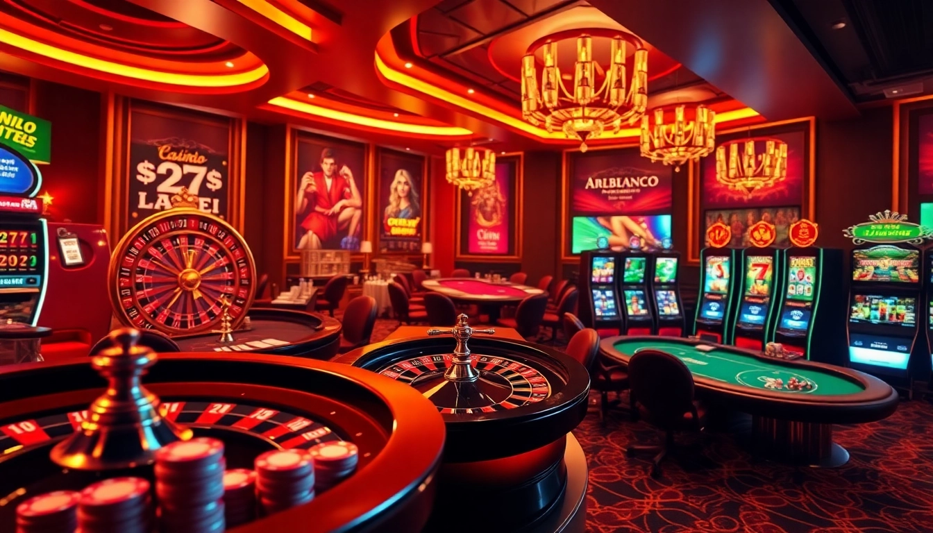 Vivez l'excitation du casino en ligne avec des interfaces de jeu élégamment conçues et des éléments de jeu dynamique.