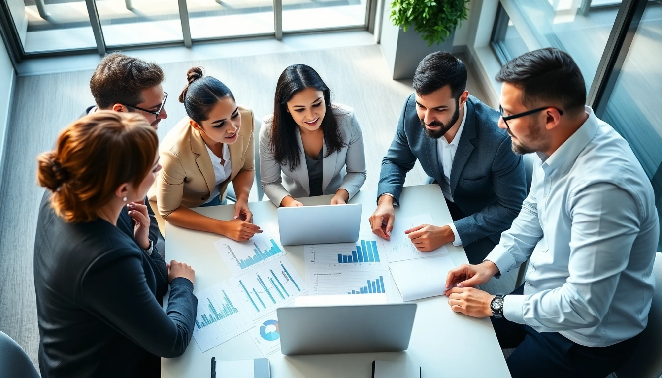 Examine competitor pricing strategies during a business meeting with engaged professionals.