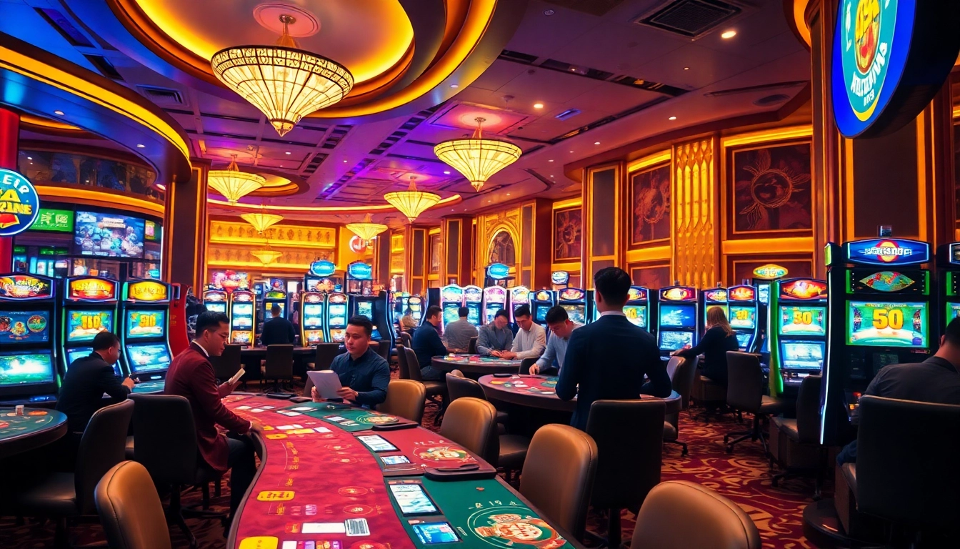 Menikmati pengalaman menarik di lemacau casino dengan suasana yang meriah dan permainan menarik.
