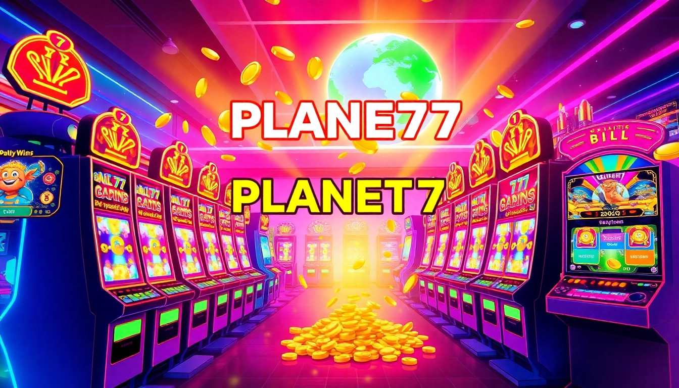Nikmati keseruan PLANET77 game dengan antarmuka bermain yang menarik dan mesin slot penuh warna.
