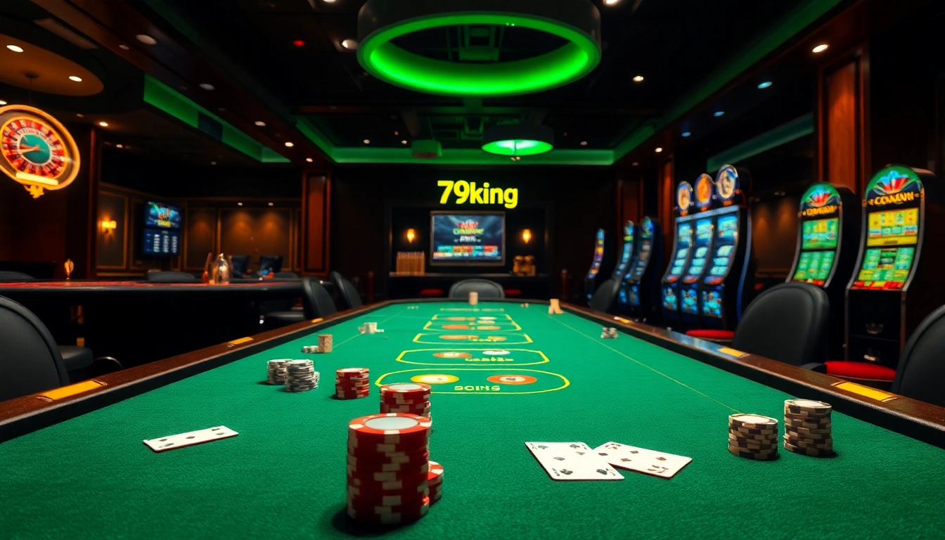 79king facilitates thrilling poker action and roulette excitement at luxurious casino tables.