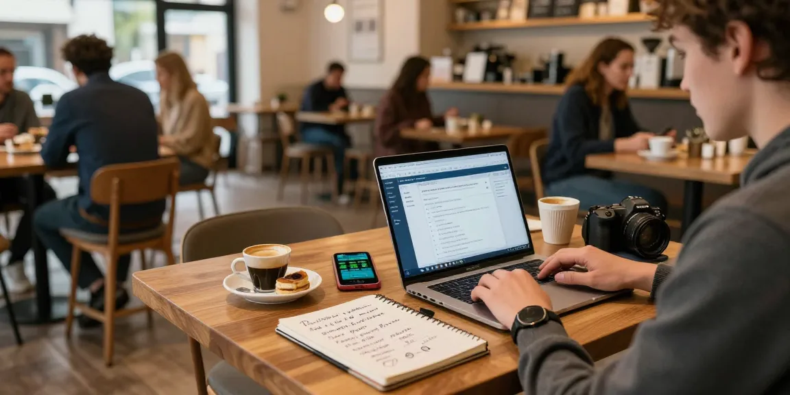 Crypto mining without equipment in a collaborative coffee shop study environment with blockchain analysis tools.