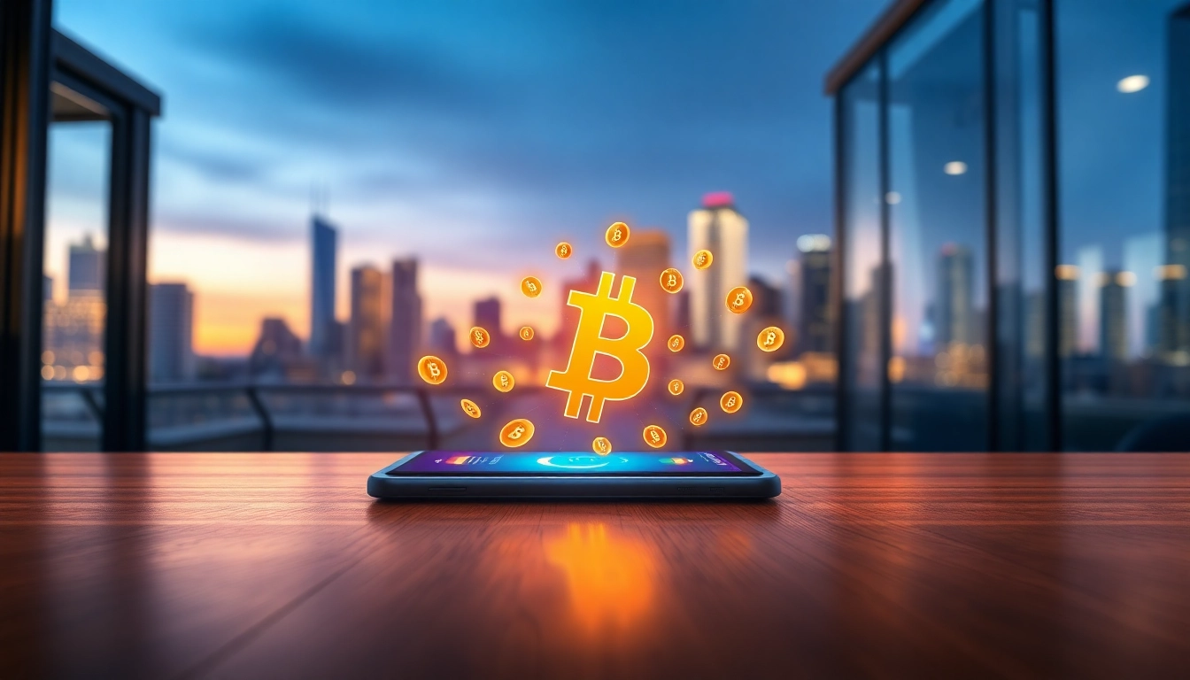 Visual representation of a Crypto Wallet showcasing cryptocurrency symbols and a modern interface.