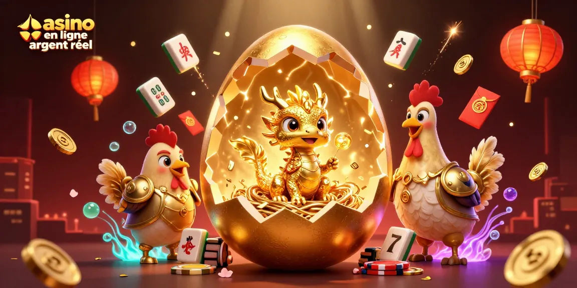 Profitez de l'adrénaline d'un casino en ligne argent réel avec un dragon doré et des éléments de jeux