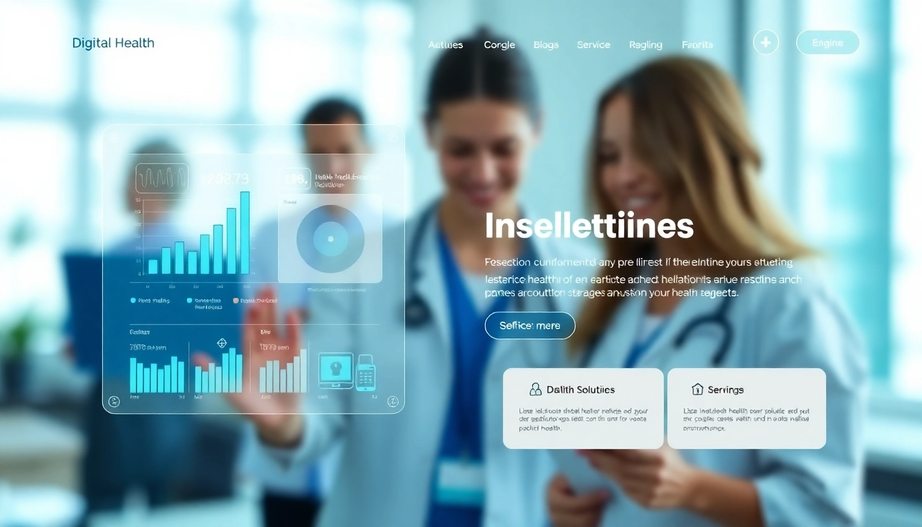 Engaging interface design for trevia.com showcasing healthcare technology solutions and patient interactions.