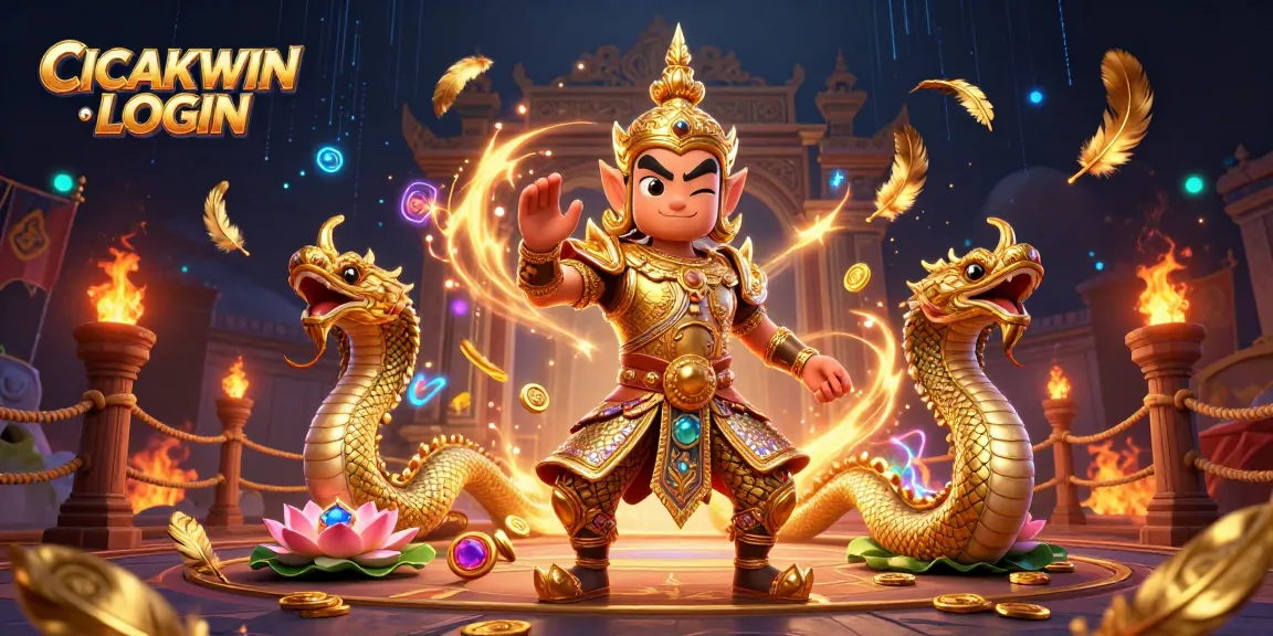 CICAKWIN LOGIN: Engage with thrilling casino experiences led by a mythical guardian and enchanted companions.