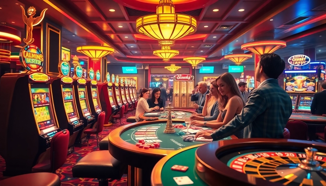 Pemain menang besar pada mesin slot Utama4D dalam suasana kasino yang mendebarkan