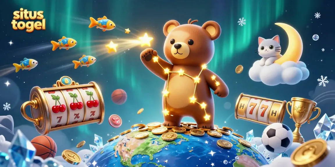 Experience thrilling action at situs togel with vibrant casino elements and lucky characters!