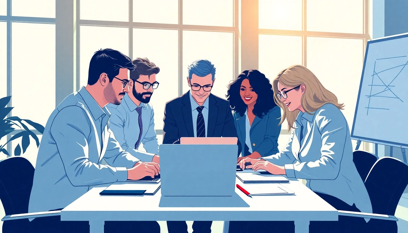 Contact Envision Brand Marketing team engaging in strategic planning https://envisionbrandmarketing.com/contactus.html