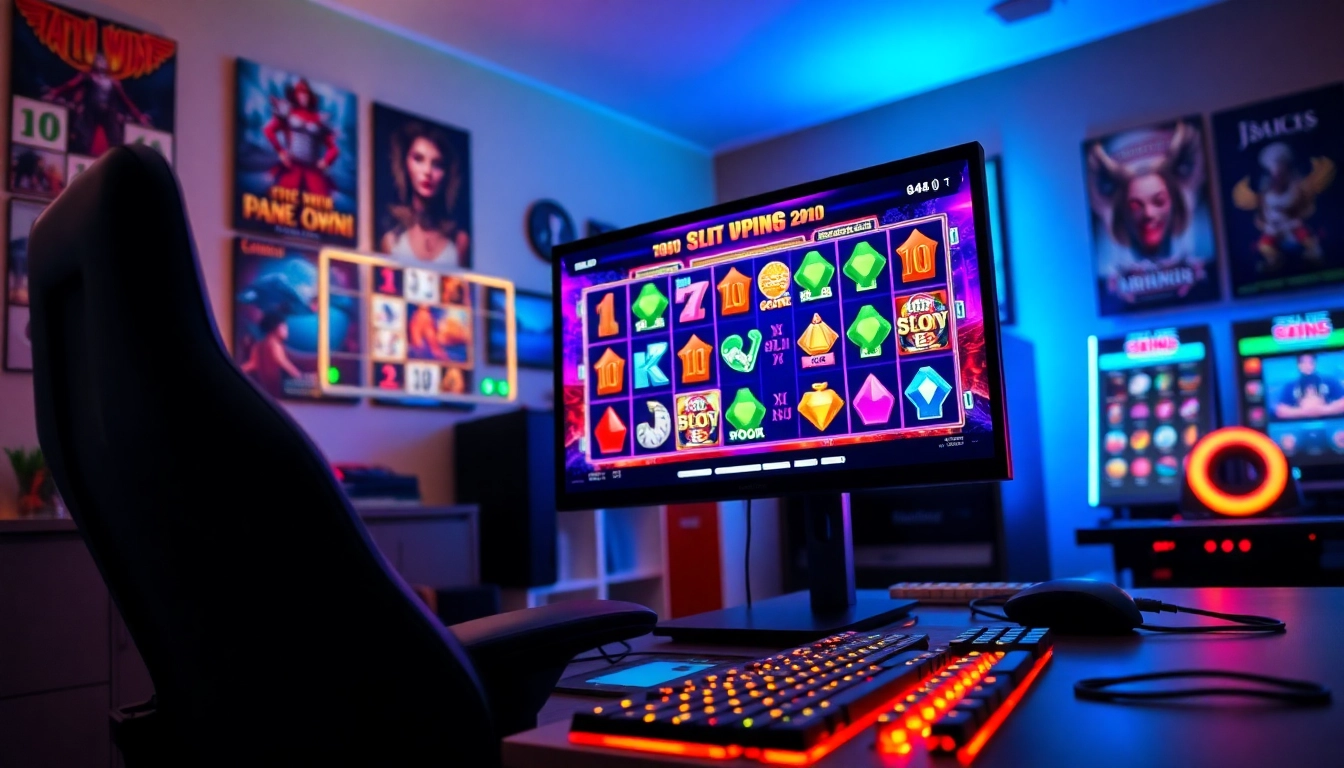 Masuk ke unogg slot login dengan latar belakang meja permainan yang modern dan menyenangkan.
