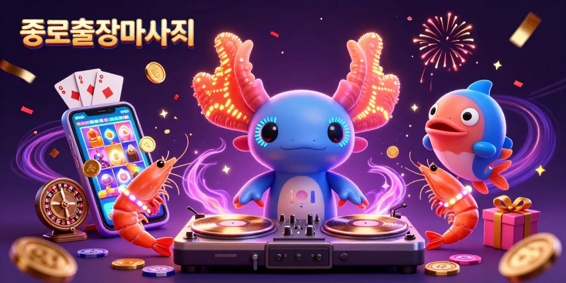 Experience 종로출장마사지 with vibrant 3D casino elements, lively characters, and engaging gameplay visuals.