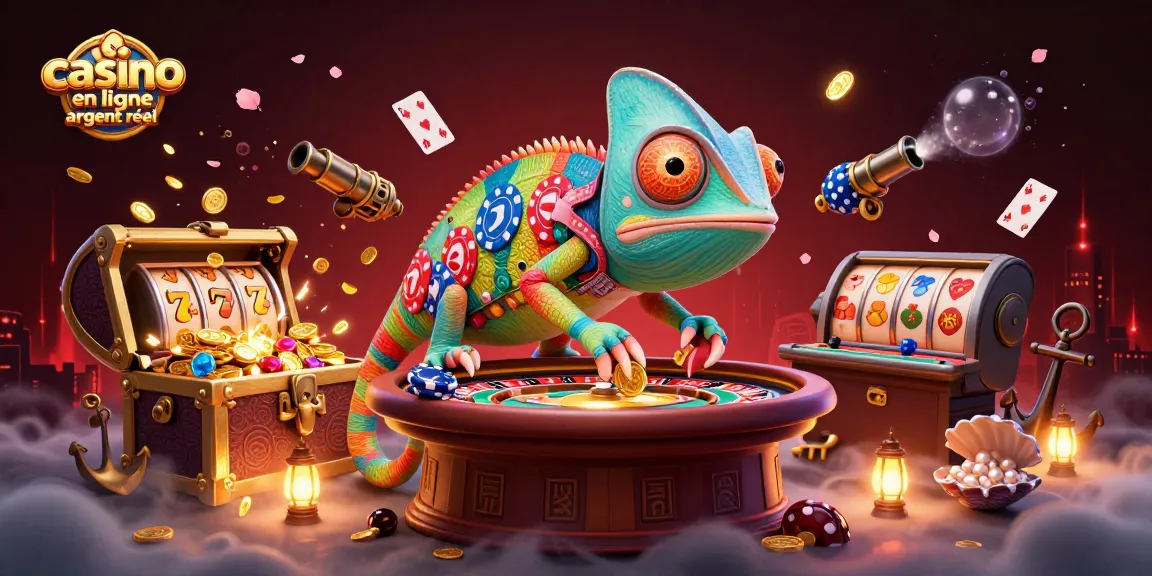 Le chameleon casino en ligne argent réel attire les richesses des jeux d'argent.