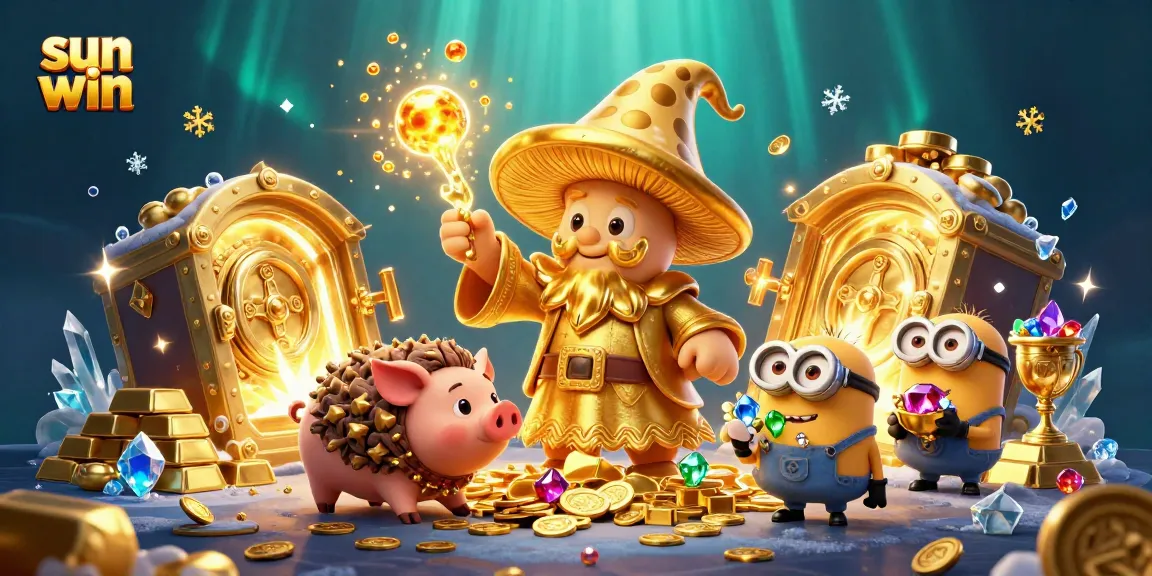 Feel the thrill of sun win as you delve into a magical treasure hunt filled with gold and gems.